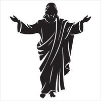 The Open Arms of Divine Acceptance vector