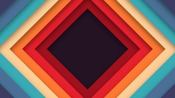Funky retro background with abstract shapes. Celebrates 1950s 1960s 1970s 1980s design eras. vector