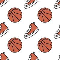 Flat Design a seamless pattern featuring retro geometric shapes in bold contrasting colors for a vibrant 1980s aesthetic concept as Create a repeating pattern with dynamic geometr Clean Pro 12 vector