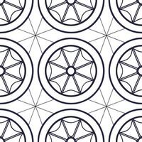 Flat Cuttingedge seamless pattern showcasing intricate techno geometrics and angular digital grids arranged in a tiled format with isolated whitebalance polish concept as Intricate Clean Pro 2 vector
