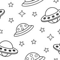 Flat Curate seamless alien landscape patterns with horizon lines star elements and negative white space for futuristic brand expansions and editorial designs concept as Combine min Clean Pro vector