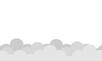 cloud background with nature theme vector