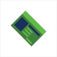 Secure Debit Card vector