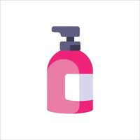 Modern Shampoo Pump Bottle vector