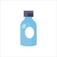 Refreshing Liquid Soap Bottle vector
