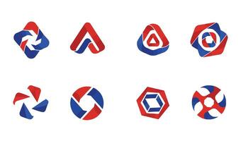 Minimalist AB Monogram Logo Stylish Branding for Corporate Identity vector