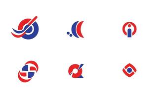 Modern Icon Collection for Cutting Edge and High Tech Business Logos vector