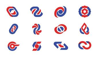 3D Effect Logo Design for High End and Luxury Branding Purposes vector