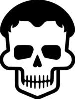 Premium Skull Logo Design - High-Quality Graphic for T-Shirts, Mugs, and Apparel - Perfect for Unique and Eye-Catching Merchandise vector