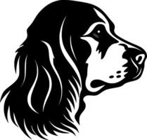 Premium Minimalist Dog Logo Design - Flat Illustration for T-Shirts, Mugs, and More - Perfect for Dog Lovers and Pet Enthusiasts vector