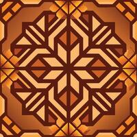 Geometric Pattern with Brown and Modern Abstract Background vector