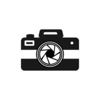 Photography camera line icon for apps and websites vector