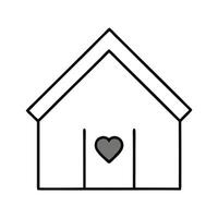 Profit design inside the house illustration. vector