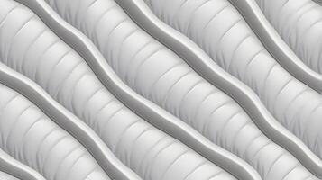 A white and gray pattern of wavy lines photo