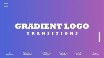 Gradient Logo Transitions motion_graphic