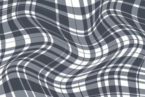 simple abstract light cool color creative thin to thick smooth texture wavy plaid check line pattern tartan gingham plaid wavy check pattern the pattern of the square vector
