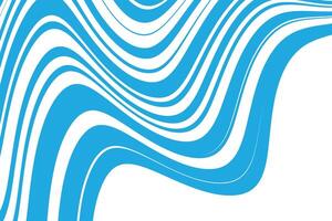 simple abstract sky color creative thin to thick wavy line pattern abstract blue and white wave lines vector