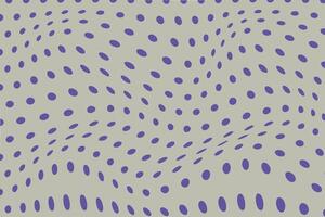 simple abstract violet color small polka dot wavy pattern on cream color background abstract pattern of purple dots on a wavy surface vector