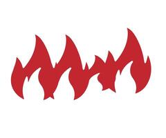 design flame graphic vector