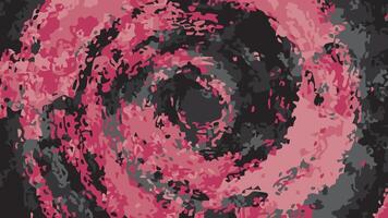 Abstract swirl pattern background features a mesmerizing blend of pink and gray hues, creating a dynamic visual effect. vector