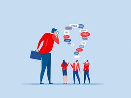 Good solver boss,listen and accept all opinion, suggestion or customer feedback, trying hard to listen to all colleagues advice vector