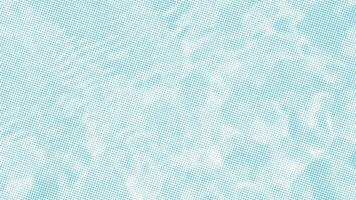 Halftone dot particle background of ripples on the surface of the water. Futuristic concept background with waves. Textured monochrome realistic illustration. vector
