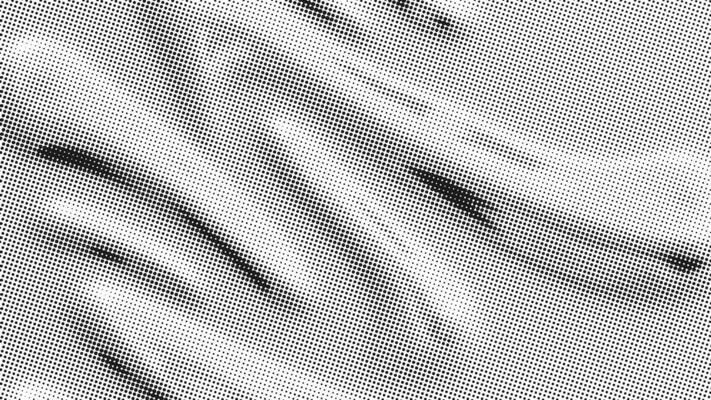 Metal silver dotted halftone texture background or aluminum brushed silver texture with metallic reflection. Abstract background for wallpaper. grunge illustration EPS10. One color