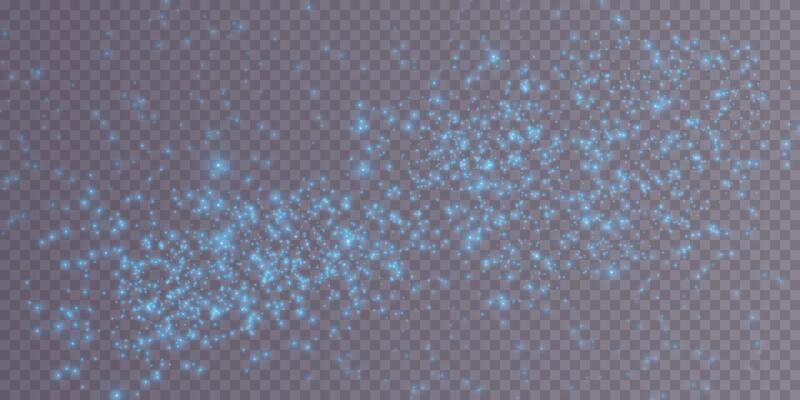 A dazzling display of bright blue glitter sparkles beautifully