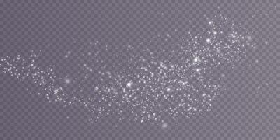 Add festive sparkle dust to enhance your creative projects and designs for a beautiful finishing touch vector