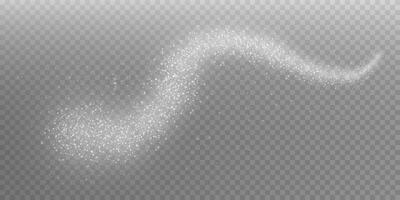 A mesmerizing and shimmering trail effect that is absolutely perfect for creating stunning designs and backgrounds vector