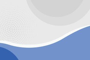 Abstract template blue geometric diagonal presentation background with wave, curve, and line. Memphis style. vector