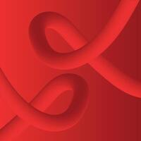 Modern Red Abstract Background with Dynamic Red Gradient Shapes. Pattern with Squiggle Gradient Elements. vector
