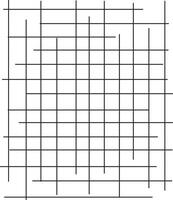 A grid with squares and lines vector
