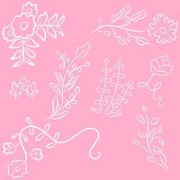 seamless pattern with flowers vector