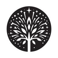 Firework Silhouette for Business Branding vector