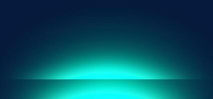 Glowing teal light beam on a dark gradient background with circular shapes. This abstract is ideal for technology themes, digital graphics, UI headers, and modern presentations vector