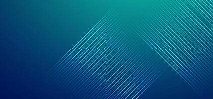 Minimal abstract background with green blue curved lines flowing across a gradient surface. Suitable for technology design, presentation templates, and business visuals vector
