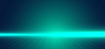 Abstract background with green blue glowing light and dark gradient. Ideal for modern tech design, user interface, and futuristic digital applications vector