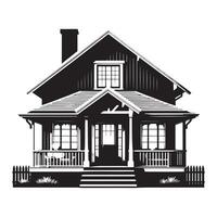 Home silhouette icon on a white background 10 eps vector