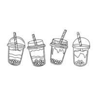 Bubble tea illustration illustration vector