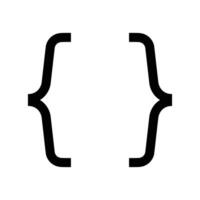 a black and white image of a square with two lines vector