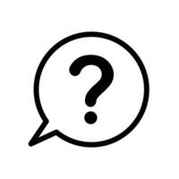 question mark ask icon illustration vector
