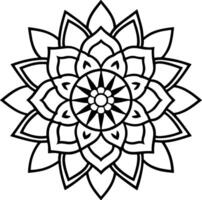 Abstract Flower Vectors Illustration with Floral Design and Nature Elements