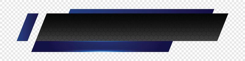 Futuristic design lower third banner. Broadcast news lower third banner template design. Lower third bar template for breaking news. vector