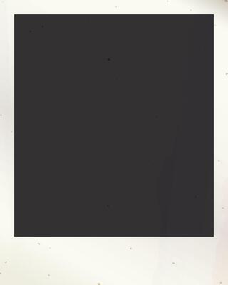 Empty old polaroid photo vertical frame with stained effect graphic illustration have blank space.