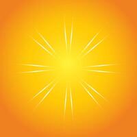 light beem transparency on orange background vector