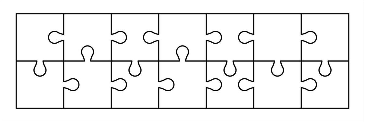 empty puzzle outline, jigsaw template, puzzle blank