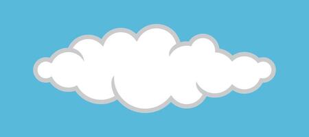 white clouds for clip art, clouds cartoon, cloud simple shape vector