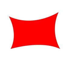 red label sale freeform shape, red label simple vector