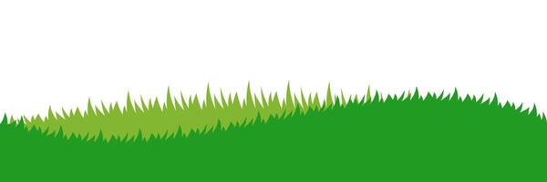 grass and meadow, grassland field, lawn for clip art vector